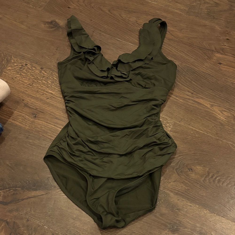 Ralph Lauren Dark Green Swimwear